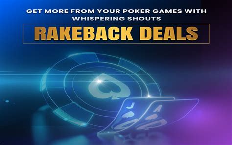 Rakeback Deals .